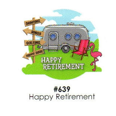 Happy Retirement  Cake Decoration  Edible Frosting Photo 