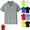 Gray#1, variant on HAJWOH Boys Girls Polo Shirts 3-4 Short Sleeve School Uniform Toddler Kids Teen Boys Girls Tops