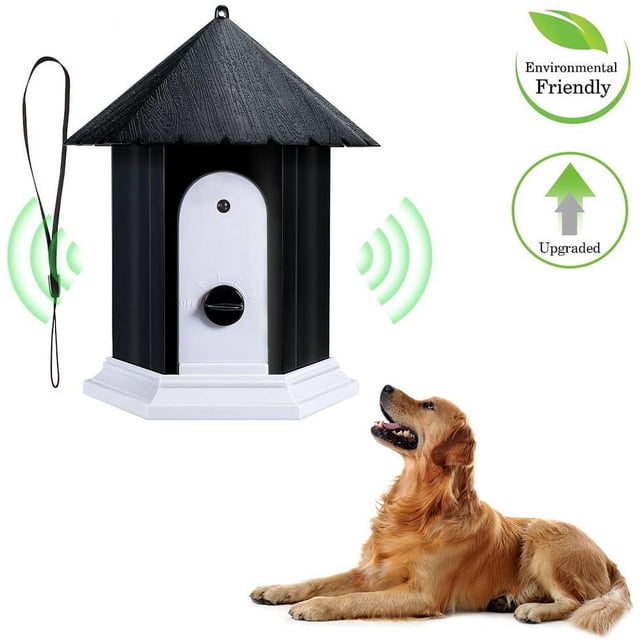 Pet Dog Outdoor Bark Control Ultrasonic Stop Barking Device Waterproof 50Ft Sonic Bark Deterrents Dogs