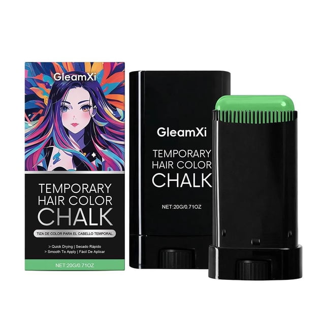 Temporary Hair Color Chalk Set, Vibrant Washable Hair Dye Kit for Kids & Adults, Easy Application & Quick Dry for Parties, Festivals, Daily Use