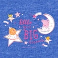 thumbnail image 2 of CafePress - Peppa Pig Big Dreams - Cute Infant Baby Football Bodysuit, 2 of 3