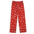 thumbnail image 7 of FDGIU ‌‌‌‌Plus Size Valentine Pajama Set for Women - Long Sleeve Button Down Sleepwear Pockets, 7 of 7