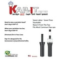 thumbnail image 6 of KAP-IT Pop-Up Sprinkler Riser Extension, 1-1/2", 10 Pack, Purple Reclaimed Water, 6 of 11