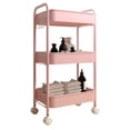 thumbnail image 5 of Small Cart Storage Rack Kitchen Floor To Ceiling Multi Layer Snacks Baby Living Room Bedroom Bathroom Mobile Storage Rack, 5 of 5