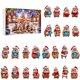 thumbnail image 2 of Calendario Adviento Carpincho 2024 Colgantes Acrílico 2D Regalos Navidad (B), 2 of 9