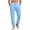 Light Blue, variant on Athletic Pants for Men Stretch Cuff Leg Sweatpants Drawstring Track Pants Casual Running Pants with Pockets,Khaki 2XL