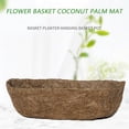 thumbnail image 7 of Eqslft Coco Liners for Planters, Pre-Formed Trough Coconut Fiber Liner Replacement for Window Box, Fence Flower Baskets, Garden Flower Pot, 7 of 7