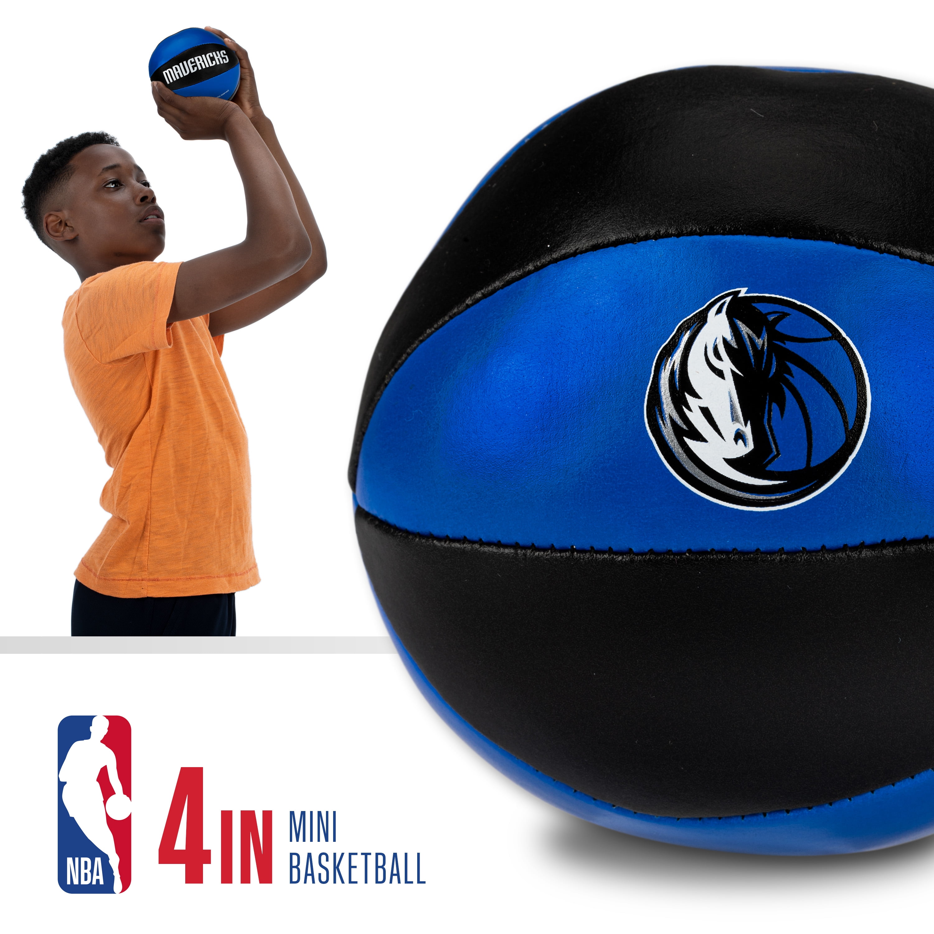 Franklin Sports NBA Dallas Mavericks Toy Basketballs - 2