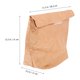 thumbnail image 2 of unbranded 1Ud Bolsa Térmica De Kraft Marrón Para Almacenamiento Y Transporte Cómodo, 2 of 6
