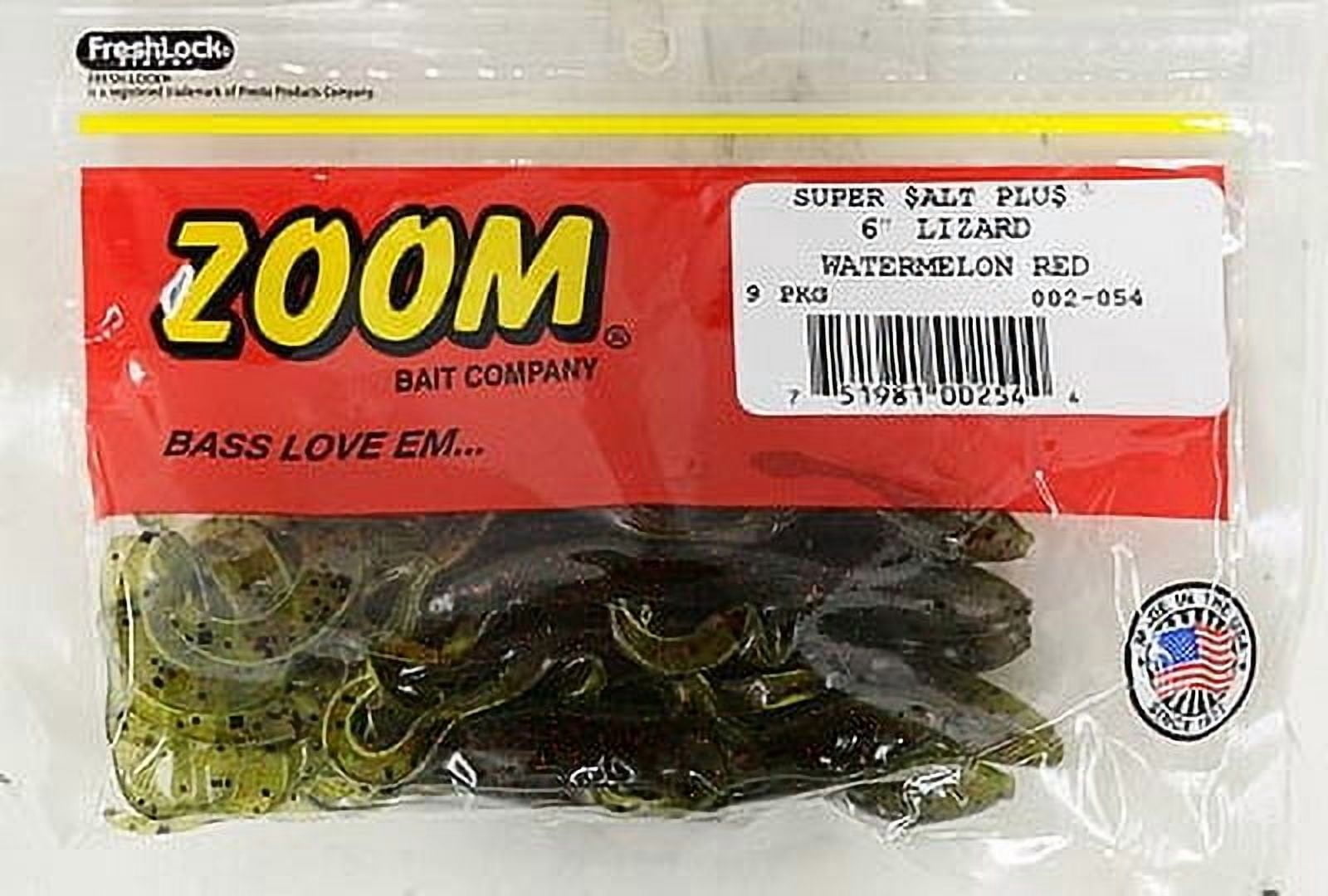(2 pack) Zoom Lizard 6'' Watermelon Red 9pk