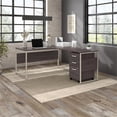 thumbnail image 3 of Pemberly Row 42W x 24D Desk Return / Bridge in Storm Gray - Engineered Wood, 3 of 11