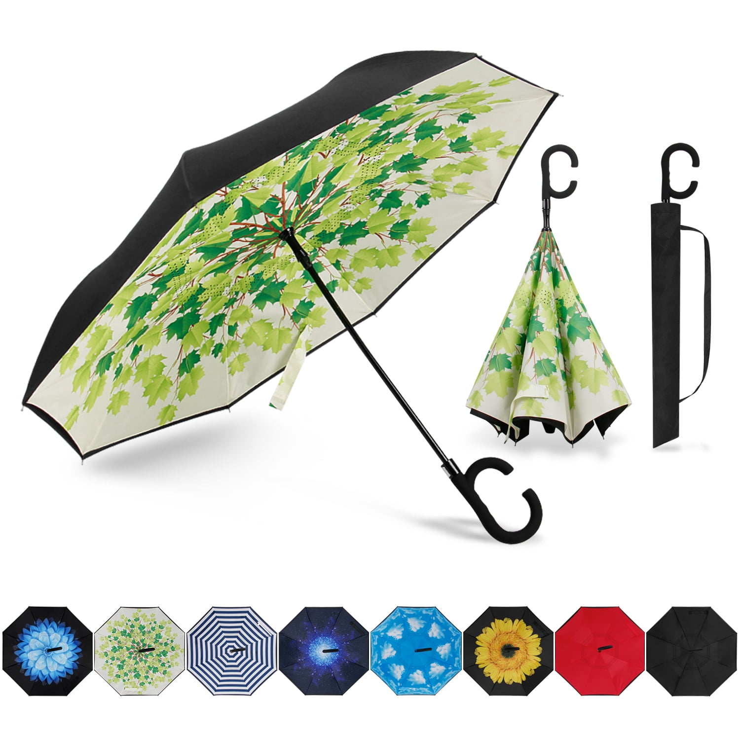 Umbrella Art Custom Umbrella Automatic Folding Umbrella Rainproof & Windprrof
