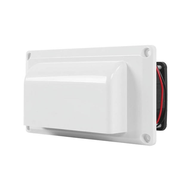 Accesorios modificados Ventilador de ventilación de escape de montaje lateral de automóvil de 12 V Campana extractora Salida de aire Salida de escape Ventilación