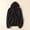 Black, variant on LVHAOGJOB Womens Long Sleeve Jackets Full Zipper Lightweight Hooded Coats for Women