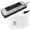 Black*9 Vacuum Bags, variant on Grusce Vacuum Sealer Machine, 5 Mode Automatic Food Vacuum Sealer with LED Display and Built in Cutter for Wet and Dry Food Preservation, With 9 Vacuum Bags, US Compact