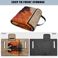 thumbnail image 6 of Whosucclay Abstract Rustic Deer Golf Cart Blanket Golf Cart Accessories, 4 Storage Pockets Golf Cart Seat Towel for Club Car Ds Precedent Tempo EZGO 2 Person Carts, 6 of 9