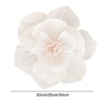 thumbnail image 5 of Set of 3 Crepe Paper Flowers - 3D Visual Effects for Craft, Decoration, and Events, 5 of 8