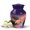Orange Urn, variant on MUKTIVE Burial Flamingo Urns for Adult Human Ashes - Black Small Urns for Ashes Adult Male - Decorative Keepsake Urn for Mother - 3 Inch Miniature Urn for Father