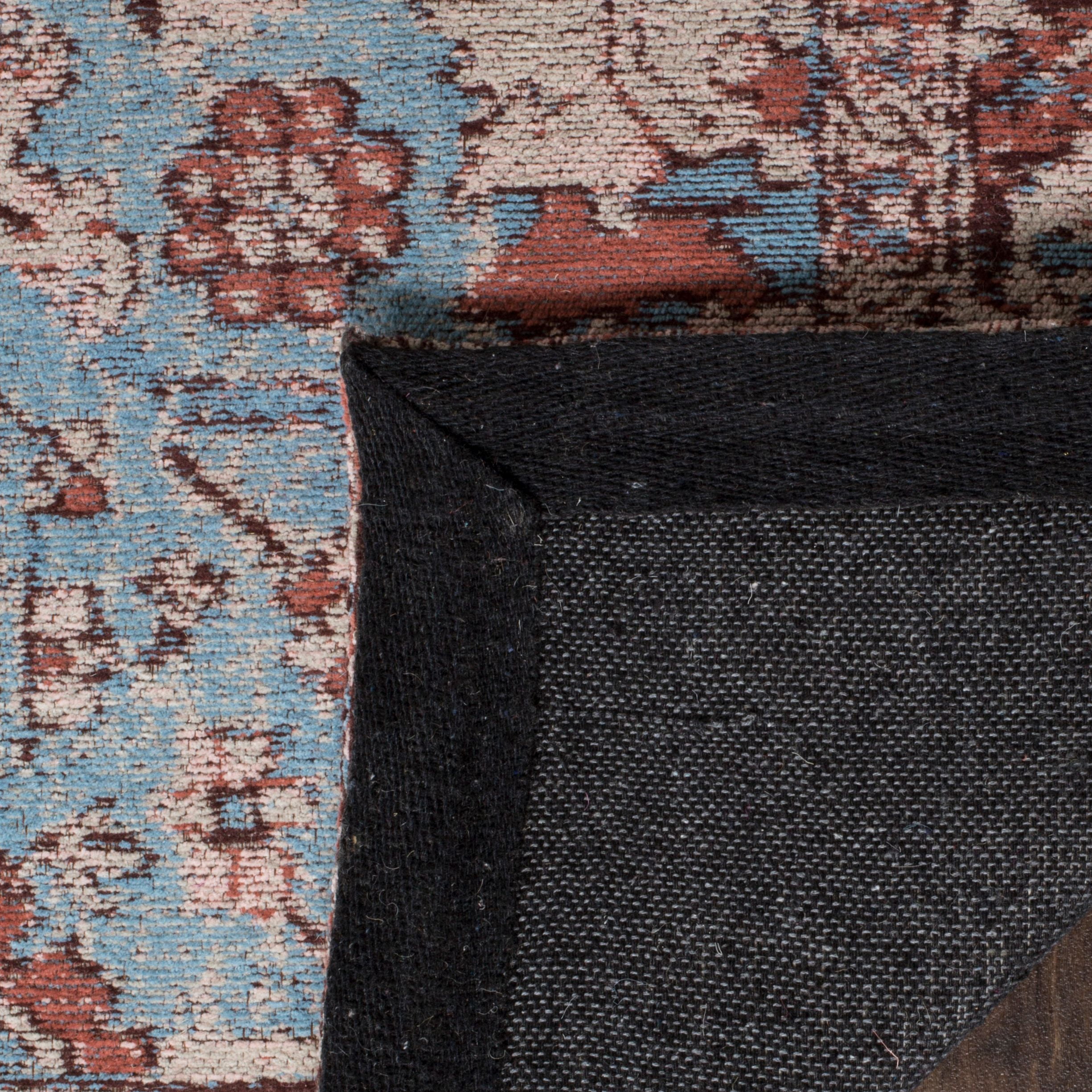 SAFAVIEH Classic Vintage Paskal Traditional Runner Rug, Blue/Red, 2'3" x 8'