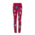 thumbnail image 4 of Edvintorg 4Th Of July Women Yoga Work Out Fitness Casual Printed Yoga Pants Leggings High Waist Straight Long Pants On Clearance, 4 of 4