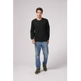 thumbnail image 4 of Adult Unisex Mid-Weight Crewneck Sweatshirt, Ringspun Cotton Blend, 3-End Fleece 903, 4 of 4
