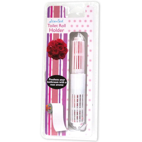 Rose Scented Toilet Paper Roll Holder (Available in a pack of 24)