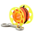 thumbnail image 1 of Diving spool reel with stud clamp, plastic snorkel finger spool, scuba diving spool, 1 of 8