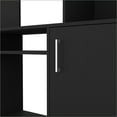 thumbnail image 6 of TV Furniture for TVs Up to 78" – 2-Door Cabinet & 6 Shelves | Black | Engineered Wood, 6 of 13