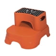 thumbnail image 3 of DOLITY -Step stool, children's detachable double step stool, wide step, children's step orange, 3 of 8