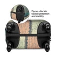 thumbnail image 4 of Bixox Washable Hardwood Printed Luggage Cover, Fashion Suitcase Protector Fits for Medium luggage, 4 of 8