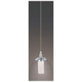 thumbnail image 2 of WAC Lighting Bolla 6" LED 3000K Transitional Aluminum Mini Pendant in Chrome, 2 of 5