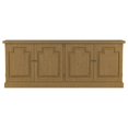thumbnail image 6 of Kingfisher Lane 4-Door Dining Sideboard Buffet Cabinet in Rustic Honey, 6 of 9