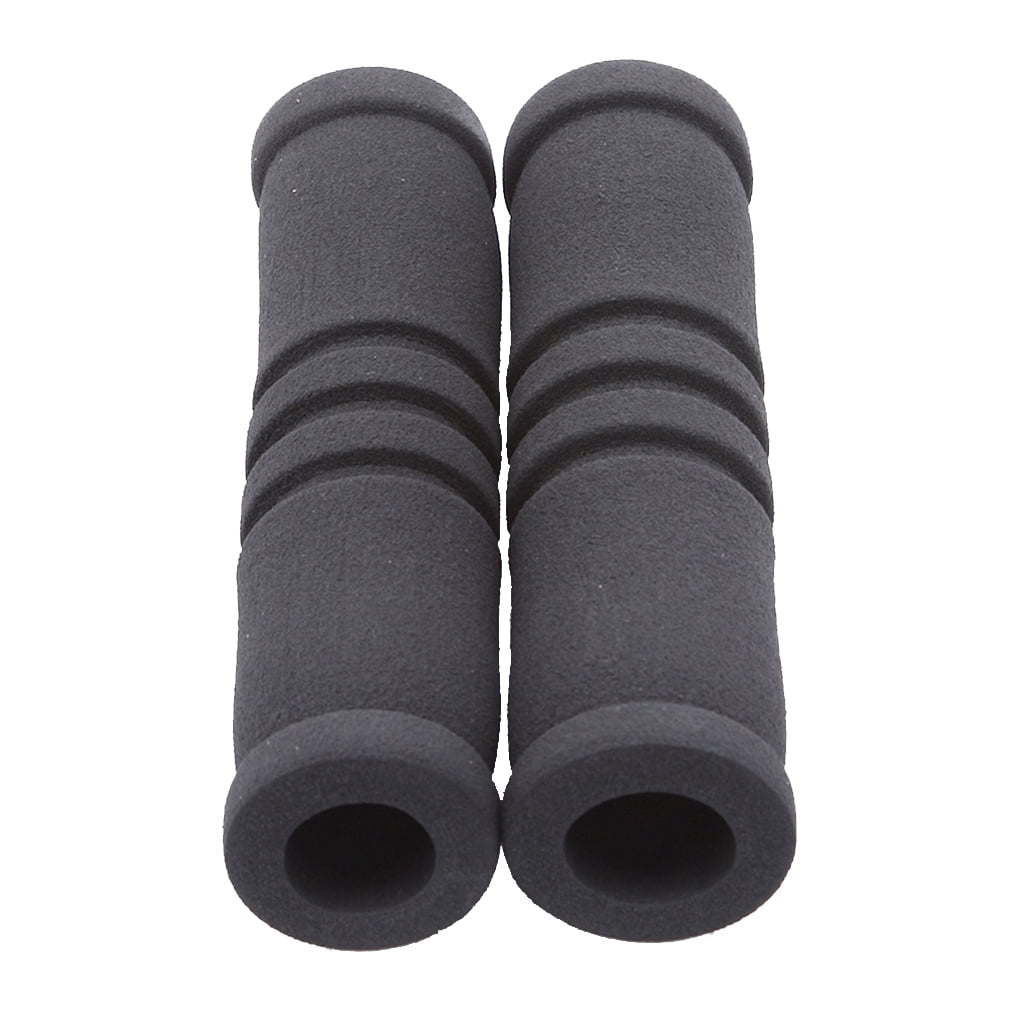 N/A/ 2pcs Bicycle Grips Short Handle Rubber Non Slip Cycling Scooter MTB Bike Parts