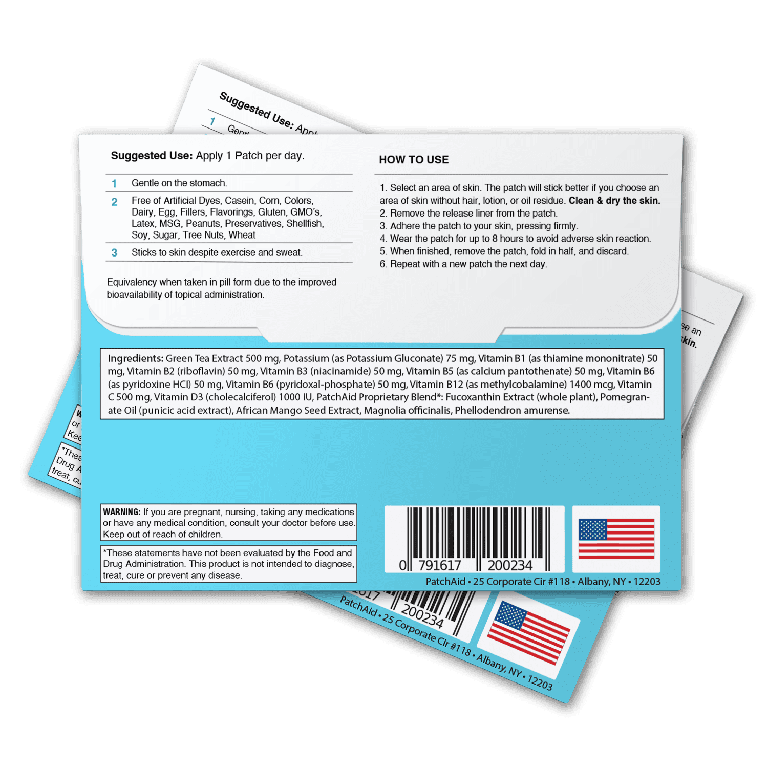 Gastric Band Active Lifestyle Patch Pack (6-Month Supply) by PatchMD