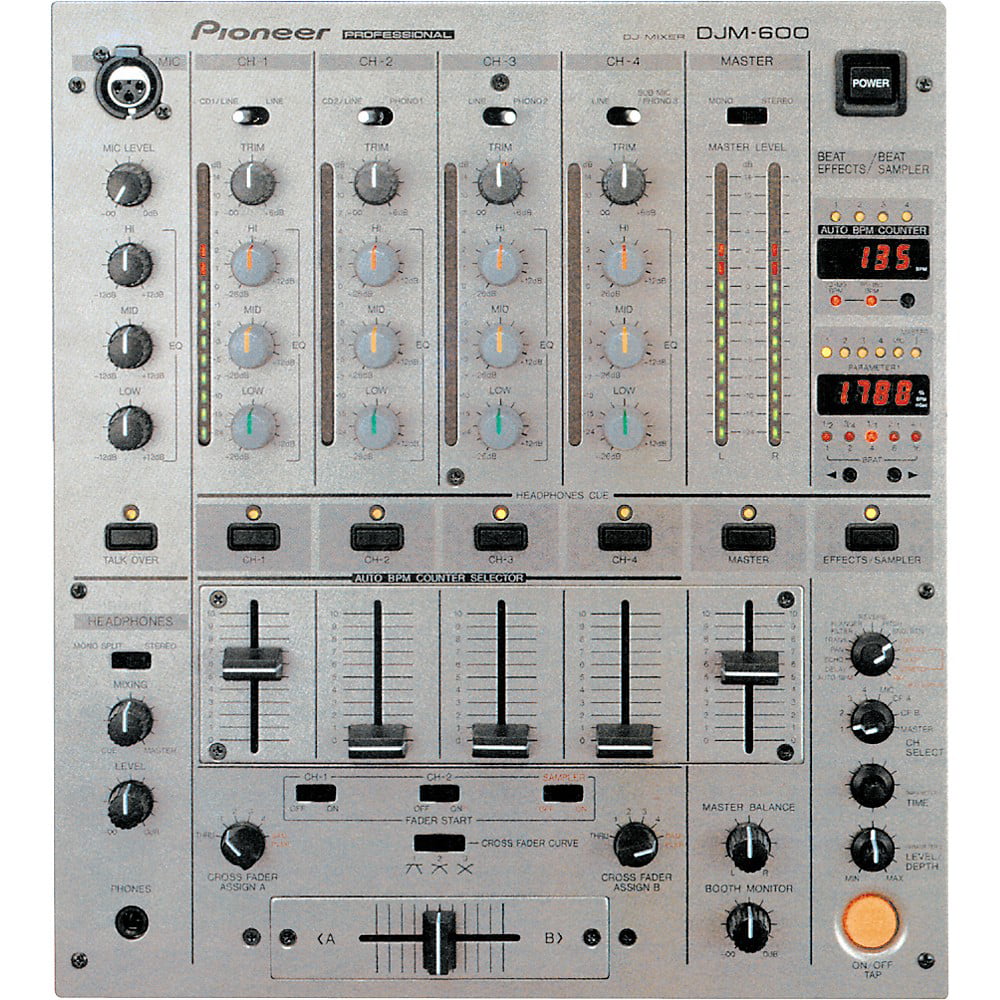 Pioneer DJ DJM-600 Pro DJ Mixer