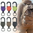 thumbnail image 4 of 1-Pack Retractable Keychain, Heavy Duty Carabiner Badge Holder,Multitool Carabiner Badge Holder, Retractable Keychain Clip ID Holder, For Keys Badges and Outdoor Work(Khaki), 4 of 5