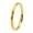 Gold 2MM, variant on Men's and Women's Stainless Steel 10MM Classic Minimalist Arc Brushed Stackable Ring Silver Size 8