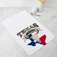 thumbnail image 5 of CafePress - Bull Skull Born Texas - Tea Towel, 5 of 8