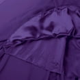 thumbnail image 7 of YiZYiF Womens Halter Neck High Low Bridesmaid Dress Chiffon Cocktail Party Flare Dress Purple 10, 7 of 7