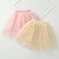 thumbnail image 5 of KAUOD Girls Mesh Tulle Tutu Skirts Cute Flower Tiered Pleated Skirt Kids Toddler Ballet Dance Party Short Dress, 5 of 5