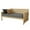 Marmont Thunder, variant on Pemberly Row Twin-size Tufted Fabric Daybed Mattress in Marmont Thunder