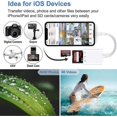 thumbnail image 4 of Sd Card Reader For Iphone Ipad 3 In 1 Memory Card Reader Plug And Play Micro Sd Card Reader Sd Card Adapter Portable Trail Camera Viewer Simultan, 4 of 5