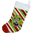thumbnail image 2 of Carolines Treasures SC9807-CS Norfolk Terrier Puppy Candy Cane Christmas Christmas Stocking  Large multicolor, 2 of 2
