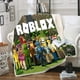 thumbnail image 2 of Manta de forro polar de cordero periférico de animación ROBLOX, edredón de felpa de doble capa para pausa para el almuerzo, manta temática de aire acondicionado, 2 of 4