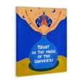 thumbnail image 4 of Trust In Magic Of Universe Canvas Wall Art, design by Nabeela Rumi, 4 of 8