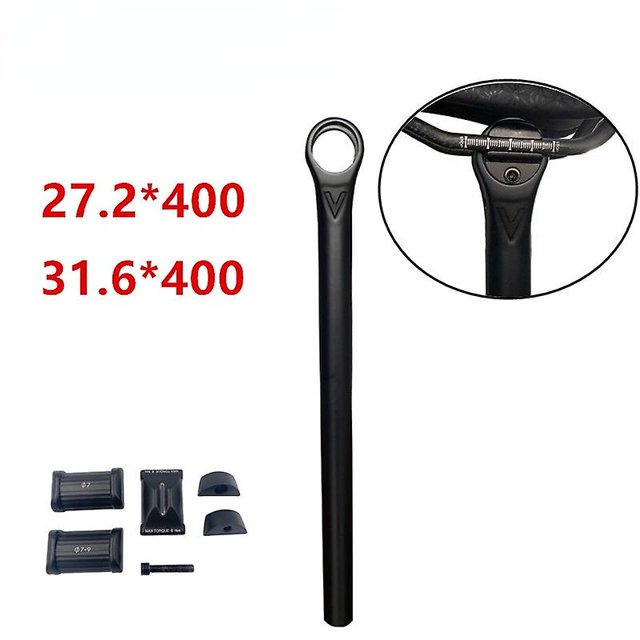 Belita Amy tubo de asiento de fibra de carbono completo tubo de asiento de bicicleta de montaña de carretera 27,2 31,6*400 Mm tubo de asiento de bicicleta de fibra de carbono/31,6*400mm/ kaili Sencillez