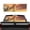 Cheetah Sunset Design, variant on Uourmeti Honeycomb Cartoon Bee Pickup Truck Rear Window Decal, Perforated Non-Deformable Vinyl Wrap 66.9 x 22.4 Inch for Most Pickup Trucks