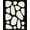 Black, Pattern 2, variant on ODIKA 8'x10' Washable Area Rug Non-Slip Chair-Friendly Mat Black Cream Geometric Contrast Design Elegant Abstract Shapes with Bold Visual Impact for Dining Room, Large Office, Lounge