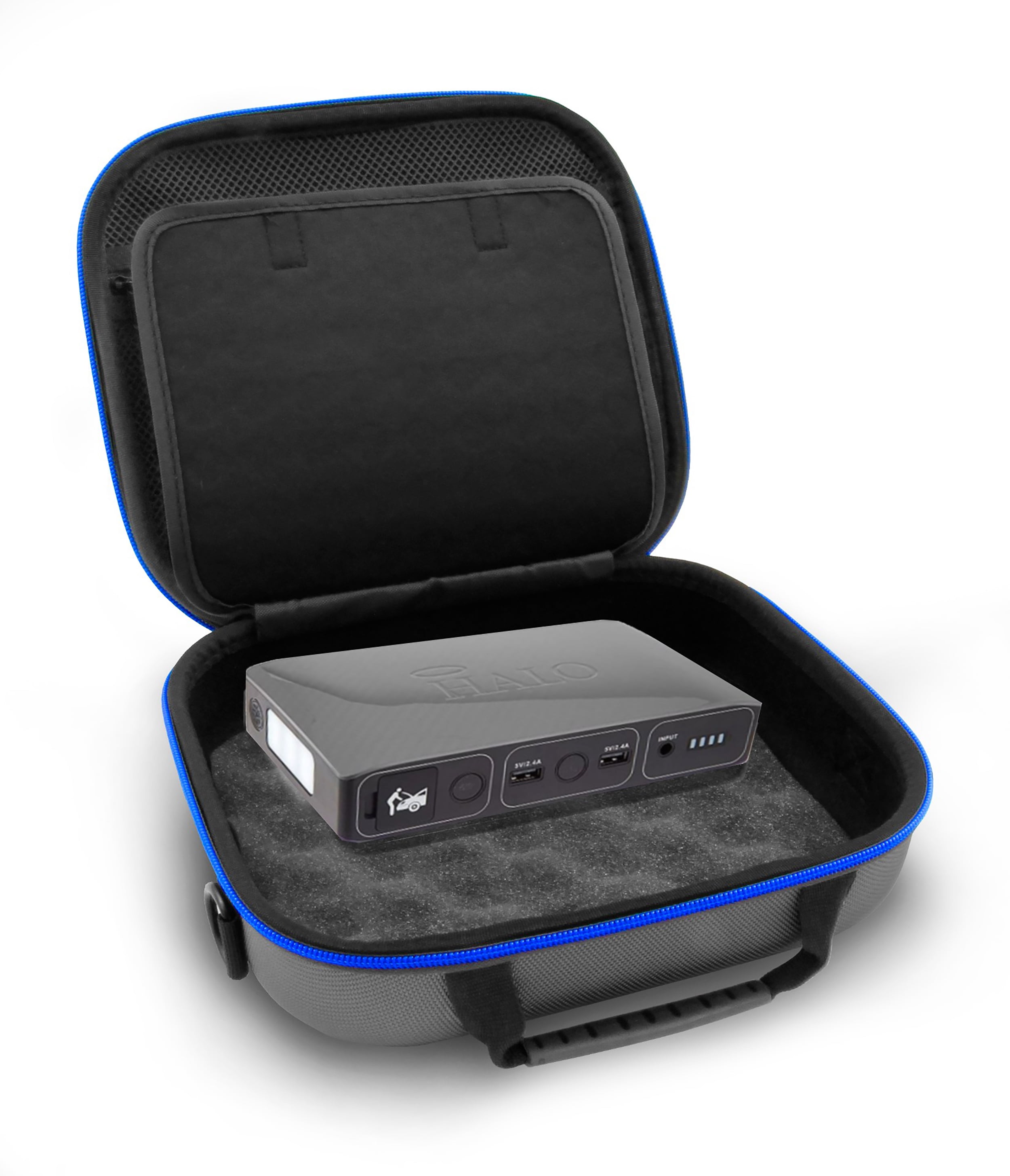for Halo Bolt Portable Car Jump Starter 57720 Aproca Hard Storage Travel Case 58830 MWH Car Battery 
