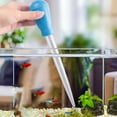 thumbnail image 4 of Aquarium Cleaner Water Changer, Hand-operated Siphon Vacuum for Fish Tanks and Habitats, Blue Plastic Gravel Washer and Debris Removal Tool, Topliu, 4 of 6